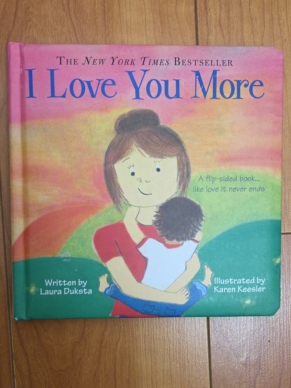 *Love You More Children's Book - Pink/Green Cover